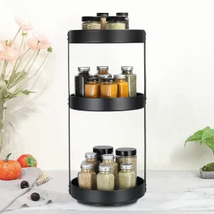 3-Tier Rotating Spice Rack