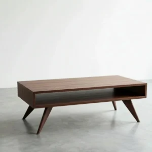 Solid Oak MCM Coffee Table