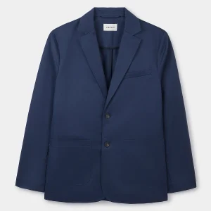Unstructured Linen Blazer